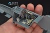 Quinta Studio QD32048 Bf 109E-3 3D-Printed & coloured Interior on decal paper (for Eduard kit) 1/32